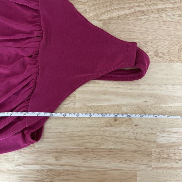 Intimately Free People Kaya Keyhole Bodysuit Rose Hypnotic Size Small Cut Out - Picture 6 of 9